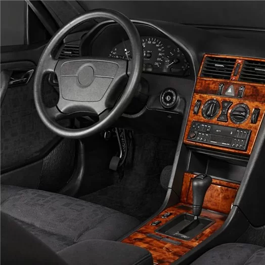 Mercedes C-Class W202 06.93-09.95 Mascherine sagomate per rivestimento cruscotti 16-Decori