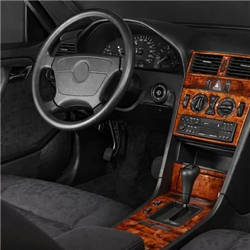 Mercedes C-Class W202 09.95-05.97 Mascherine sagomate per rivestimento cruscotti 12-Decori