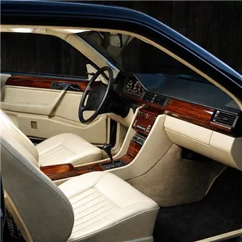 Mercedes E-Class W124 01.85-05.96 Mascherine sagomate per rivestimento cruscotti 8-Decori