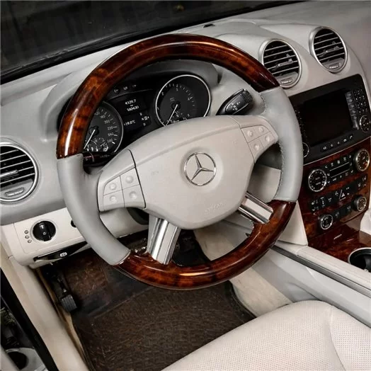 Mercedes ML-Class W164 2006-2011 Mascherine sagomate per rivestimento cruscotti 41-Decori Mercedes ML-Class W164 2006-2011 Mascherine sagomate per rivestimento cruscotti 41-Decori