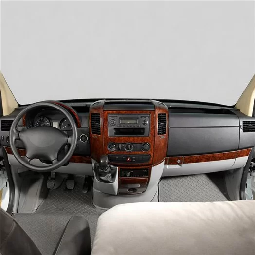 Mercedes Sprinter W906 04.2006 Mascherine sagomate per rivestimento cruscotti 40-Decori