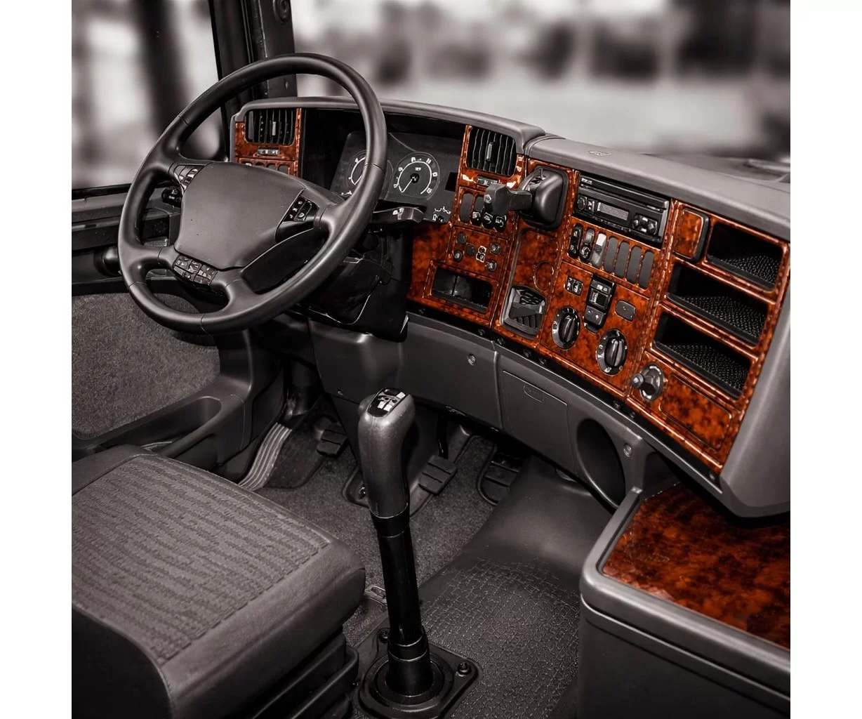 Scania R-Series R1 Reihe 05.04-09.09 Mascherine sagomate per rivestimento cruscotti 46-Decori