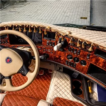 Scania R-Series R2 Reihe TopLine 2013 3D Mascherine sagomate per rivestimento cruscotti 60-Decori