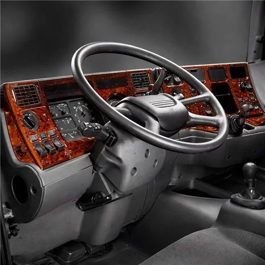 Scania Scania 4-Series 01.96-04.04 Mascherine sagomate per rivestimento cruscotti 50-Decori