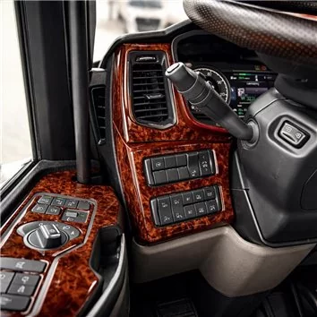 Scania NextGen NG Top Sleeper ab 2016 Mascherine sagomate per rivestimento cruscotti 24-Decori 2