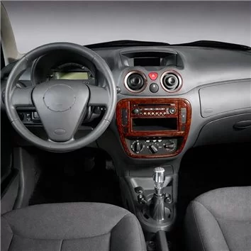 Citroen C2-C3 11.04-09.09 Mascherine sagomate per rivestimento cruscotti 11-Decori