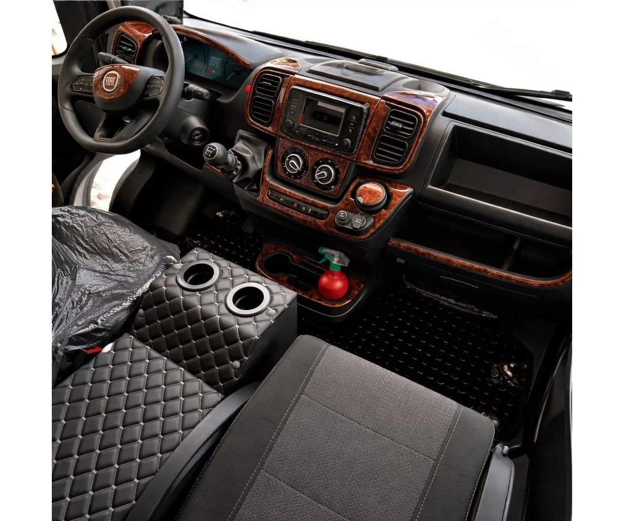 Citroen Jumper 2021 3D Mascherine sagomate per rivestimento cruscotti 22-Decori