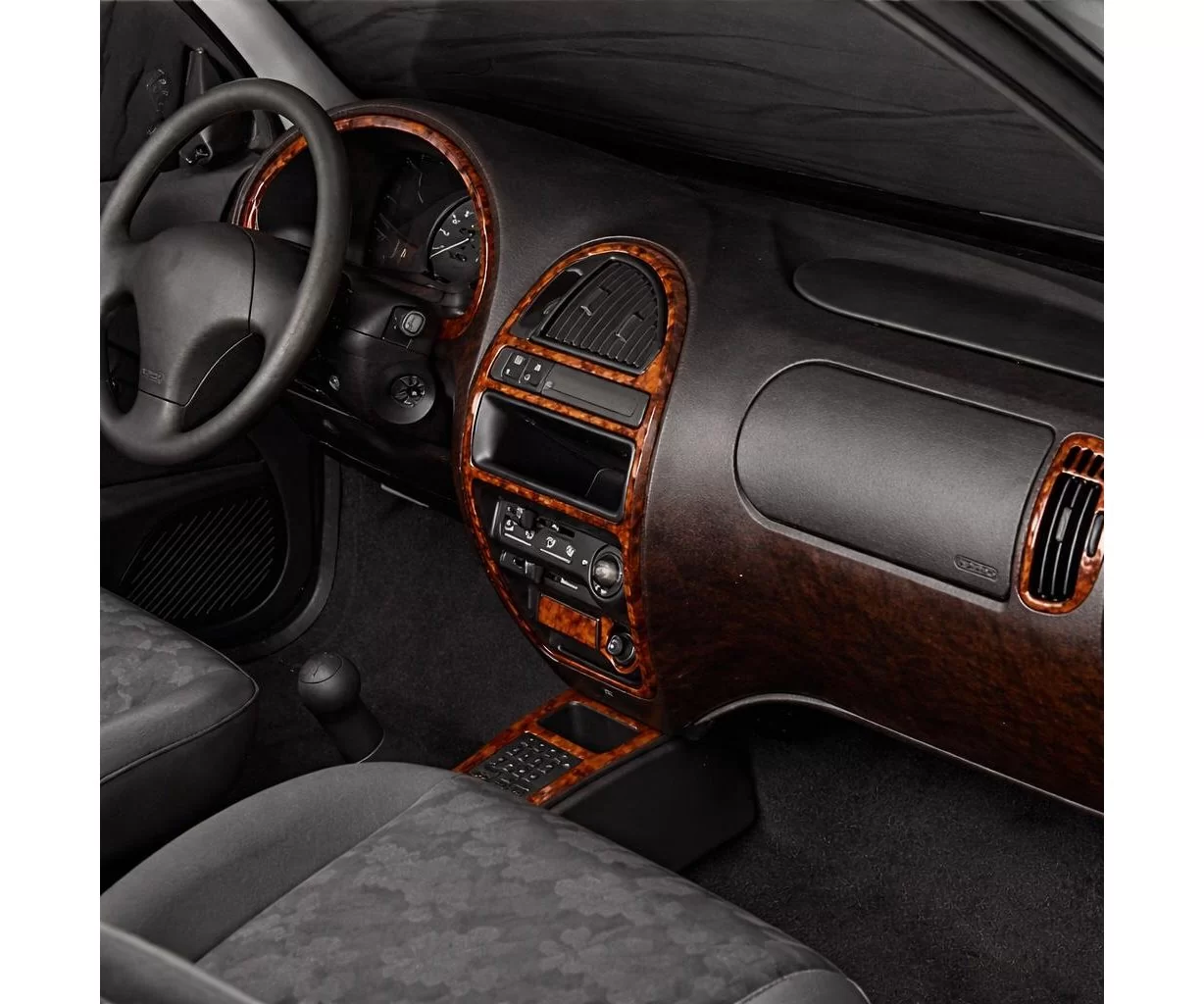 Citroen Saxo 04.96-10.99 Mascherine sagomate per rivestimento cruscotti 8-Decori