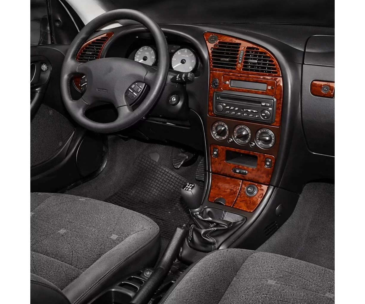 Citroen Xsara II 11.1999 Mascherine sagomate per rivestimento cruscotti 18-Decori