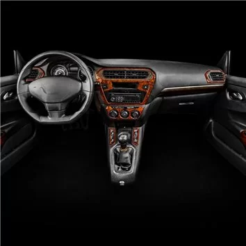 Citroen ElysÃ©e 01.2010 Mascherine sagomate per rivestimento cruscotti 12-Decori