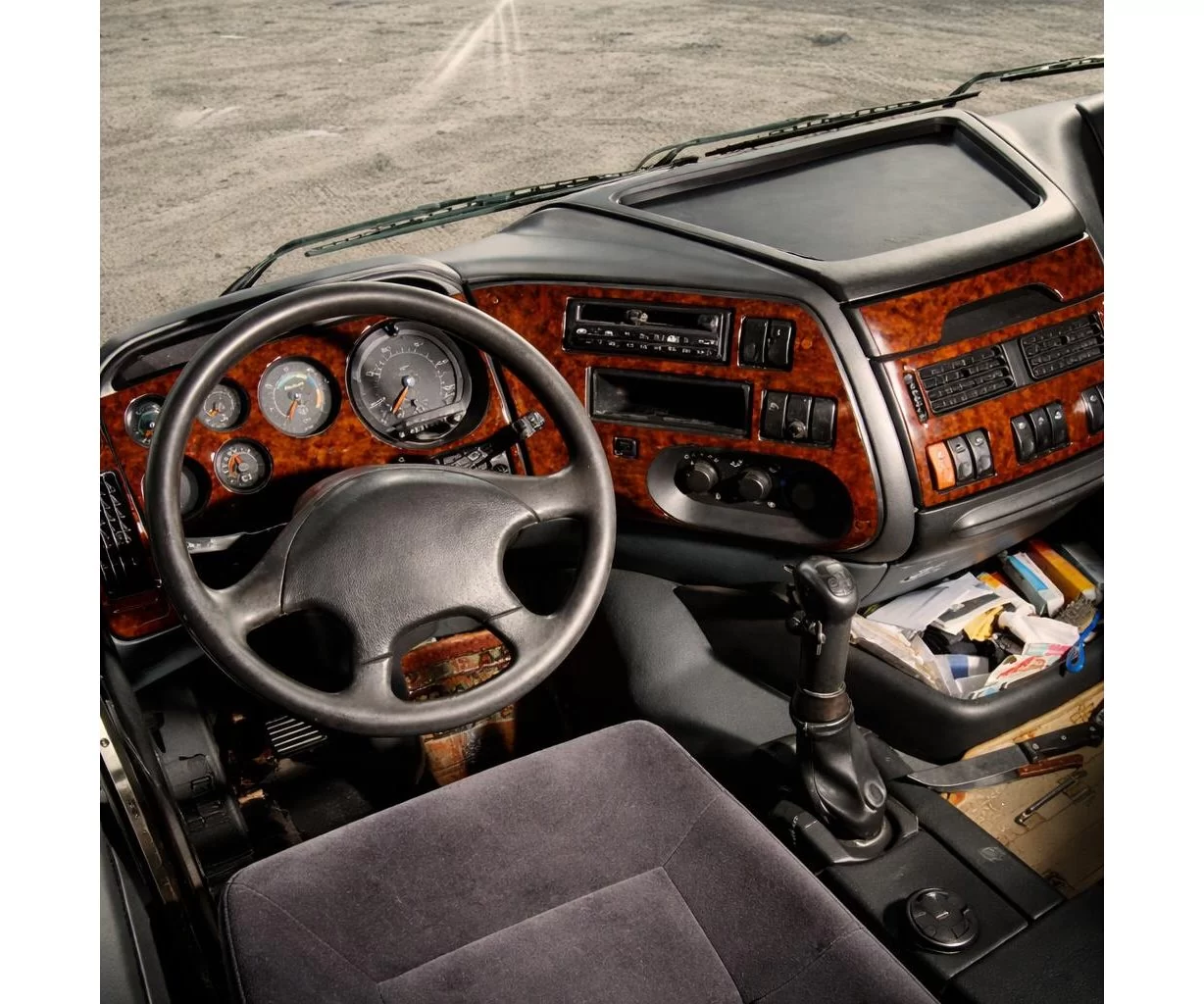 Daf 95 XF 04.1997 Mascherine sagomate per rivestimento cruscotti 12-Decori