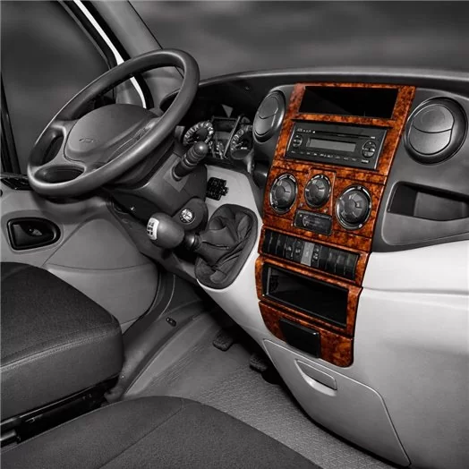 Iveco Daily 01.2007 Mascherine sagomate per rivestimento cruscotti 7-Decori Iveco Daily 01.2007 Mascherine sagomate per rivestimento cruscotti 7-Decori