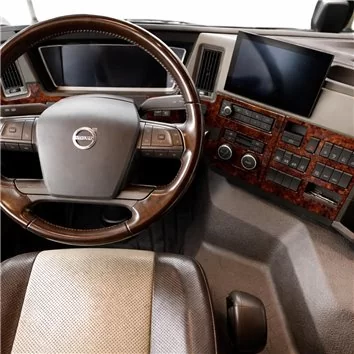 Volvo FH Version 5 ab 2020 Mascherine sagomate per rivestimento cruscotti 6-Decori