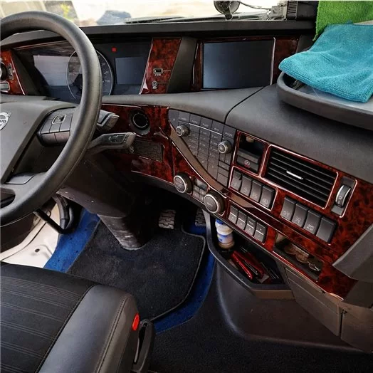 Volvo FH Version 5 ab 2020 XL XXL Mascherine sagomate per rivestimento cruscotti 19-Decori