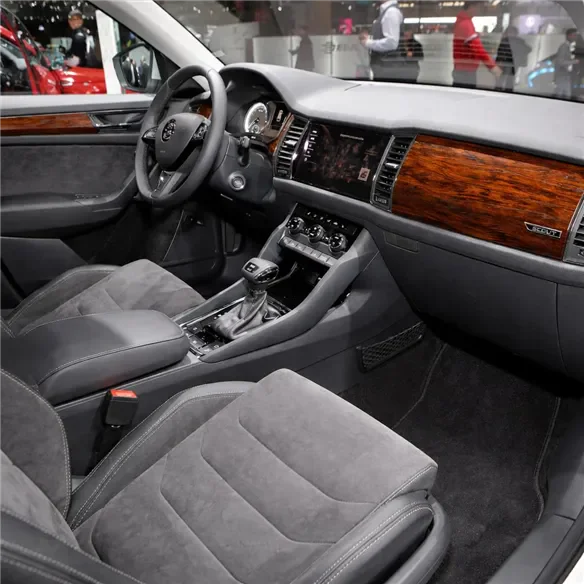 Skoda Kodiaq 2018 kit rivestimento cruscotto e interni 3D 14 pezzi