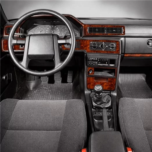 Volvo 940 10.90-04.98 Mascherine sagomate per rivestimento cruscotti 16-Decori