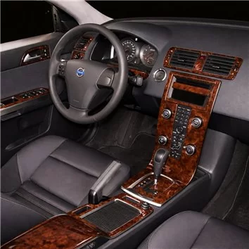 Volvo C70 2011-UP Full Set, Automatic Gear Mascherine sagomate per rivestimento cruscotti 