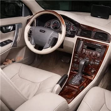 Volvo Cross Country 2001-2004 Basic Set, With CD and Compact Casette audio, OEM Compliance Mascherine sagomate per rivestimento 