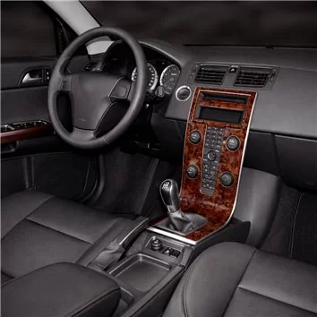 Volvo S 40-V 50-C 30 06.2003 Mascherine sagomate per rivestimento cruscotti 13-Decori