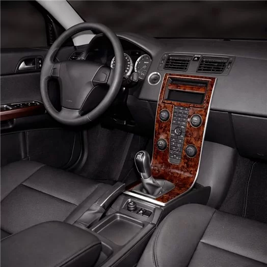 Volvo S 40-V 50-C 30 06.2003 Mascherine sagomate per rivestimento cruscotti 13-Decori Volvo S 40-V 50-C 30 06.2003 Mascherine sagomate per rivestimento cruscotti 13-Decori