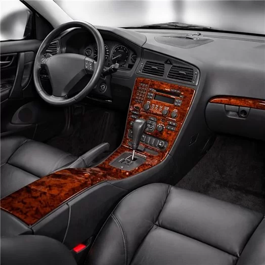 Volvo S 60 08.00-04.05 Mascherine sagomate per rivestimento cruscotti 10-Decori