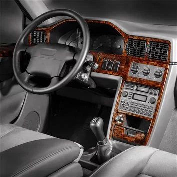 Volvo S 90-V 90 12.96-03.98 Mascherine sagomate per rivestimento cruscotti 17-Decori