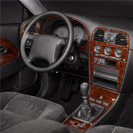Volvo S40 2000-2000 Full Set, Automatic Gear Mascherine sagomate per rivestimento cruscotti 