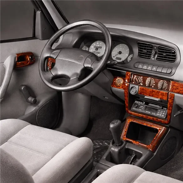 Skoda Felicia 1995-1999 kit rivestimento cruscotto e interni 3D 15 pezzi