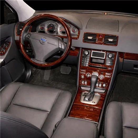 Volvo XC90 2003-2013 Mascherine sagomate per rivestimento cruscotti 51-Decori Volvo XC90 2003-2013 Mascherine sagomate per rivestimento cruscotti 51-Decori