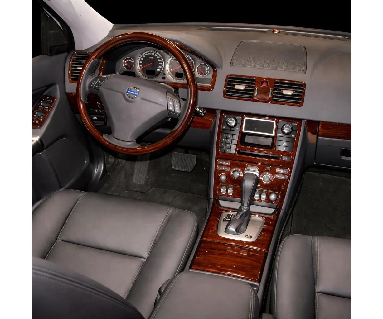 Volvo XC90 2003-2013 Mascherine sagomate per rivestimento cruscotti 51-Decori Volvo XC90 2003-2013 Mascherine sagomate per rivestimento cruscotti 51-Decori