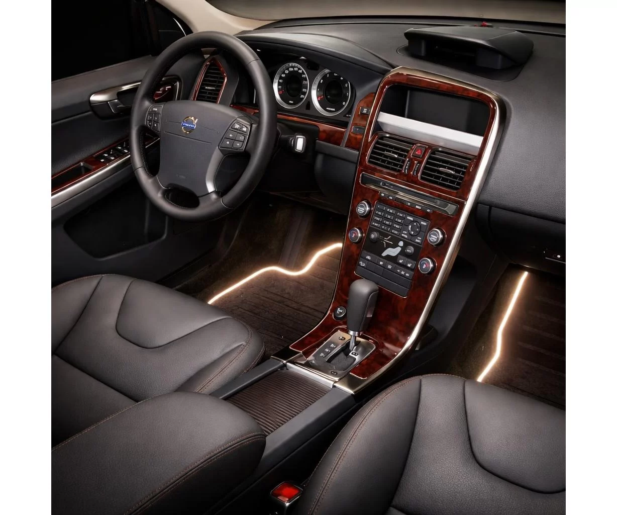 Volvo XC60 2011-UP Full Mascherine sagomate per rivestimento cruscotti 