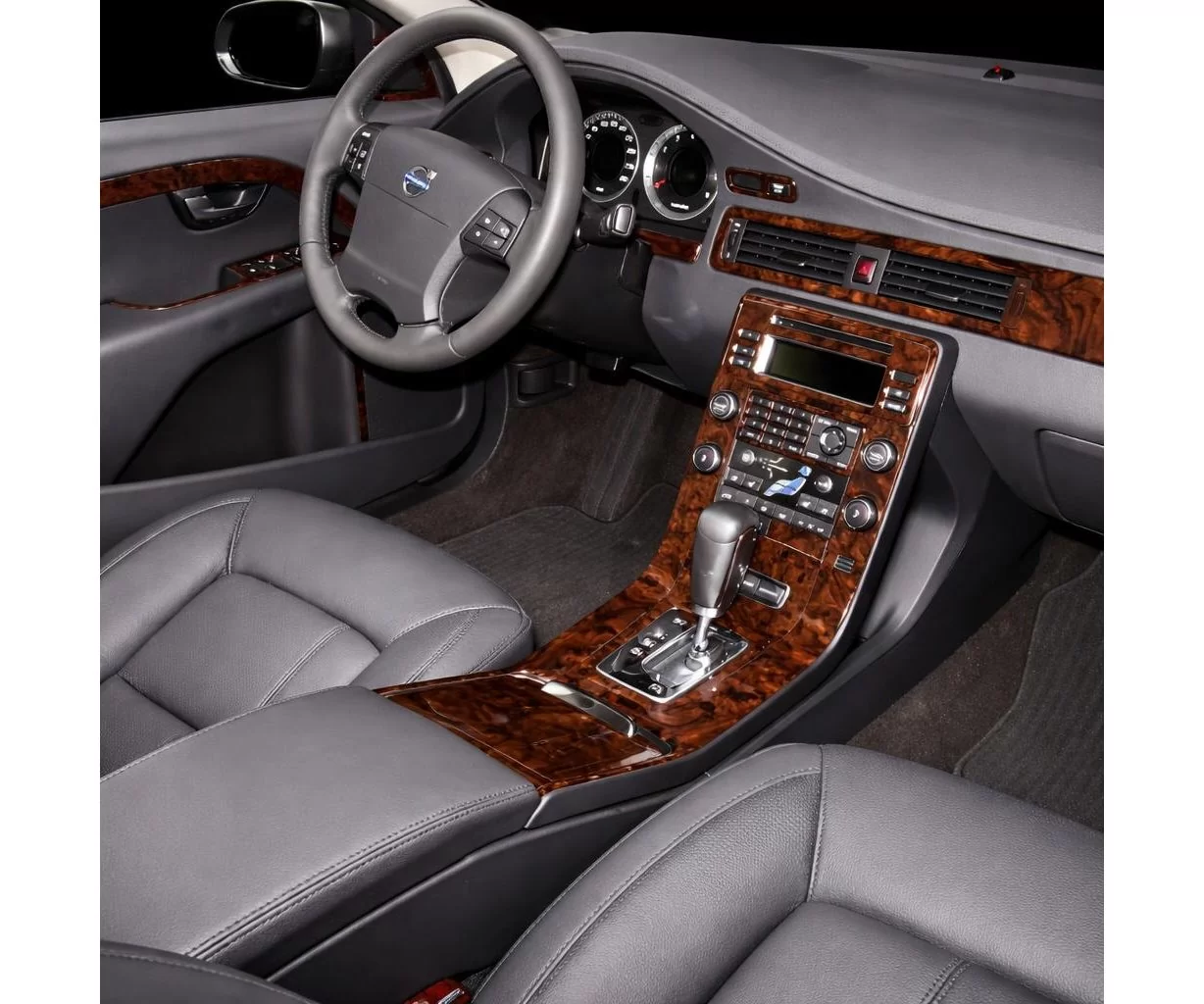 Volvo XC70-S80-V70 2008–2016 Mascherine sagomate per rivestimento cruscotti 26 Decori