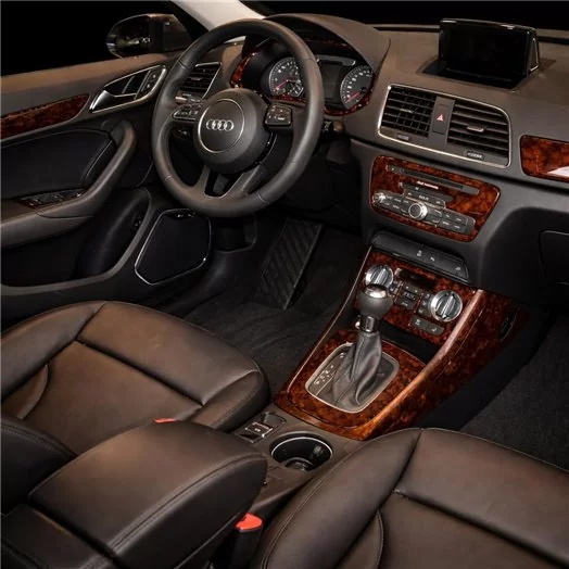 Audi Q3 ab 2015 Mascherine sagomate per rivestimento cruscotti 49-Decori