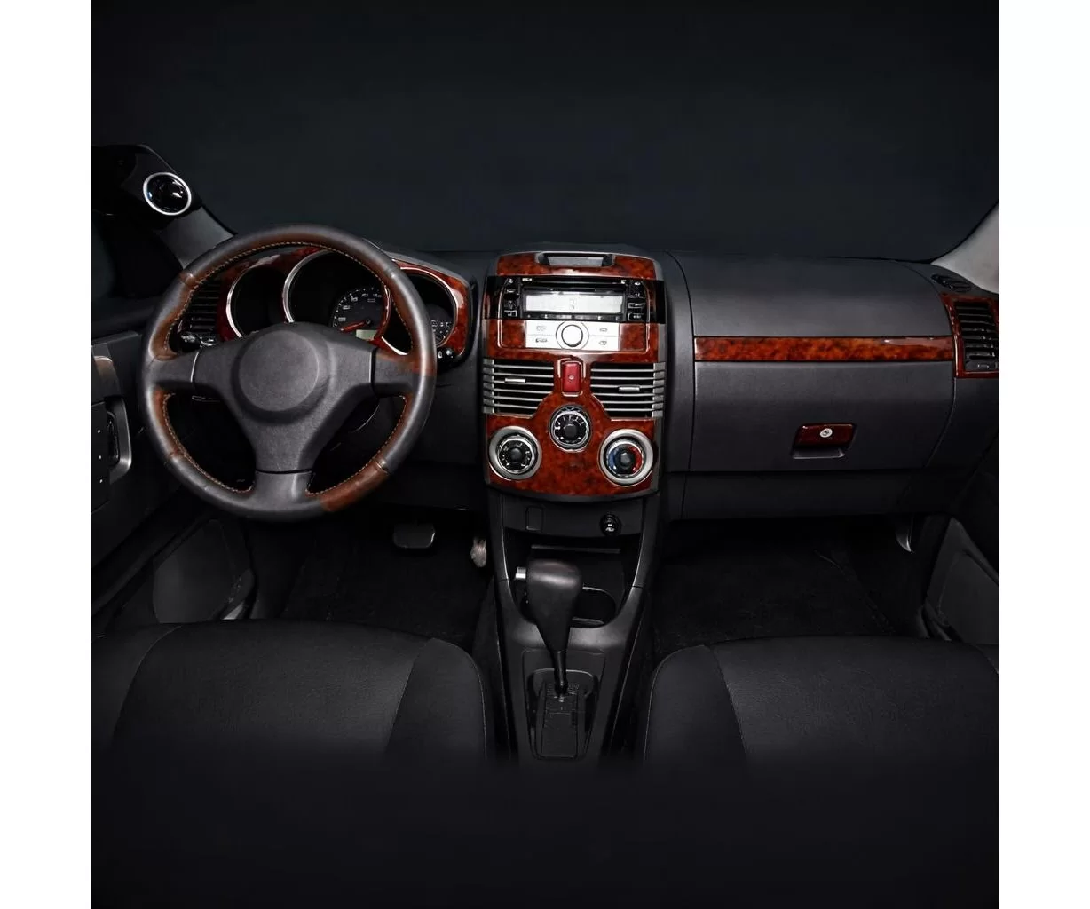 Daihatsu Terios 09.2006 Mascherine sagomate per rivestimento cruscotti 10-Decori