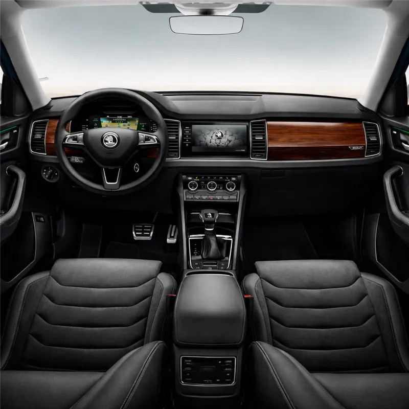 Skoda Kodiaq 2018 kit rivestimento cruscotto e interni 3D 14 pezzi