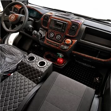 Fiat Ducato 2022 3D Mascherine sagomate per rivestimento cruscotti 22-Decori