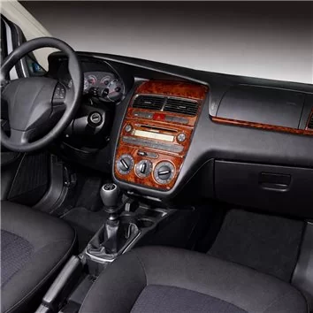 Fiat Linea 06.2007 Mascherine sagomate per rivestimento cruscotti 10-Decori