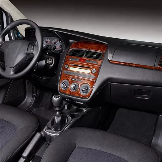 Fiat Linea 06.2007 Mascherine sagomate per rivestimento cruscotti 10-Decori