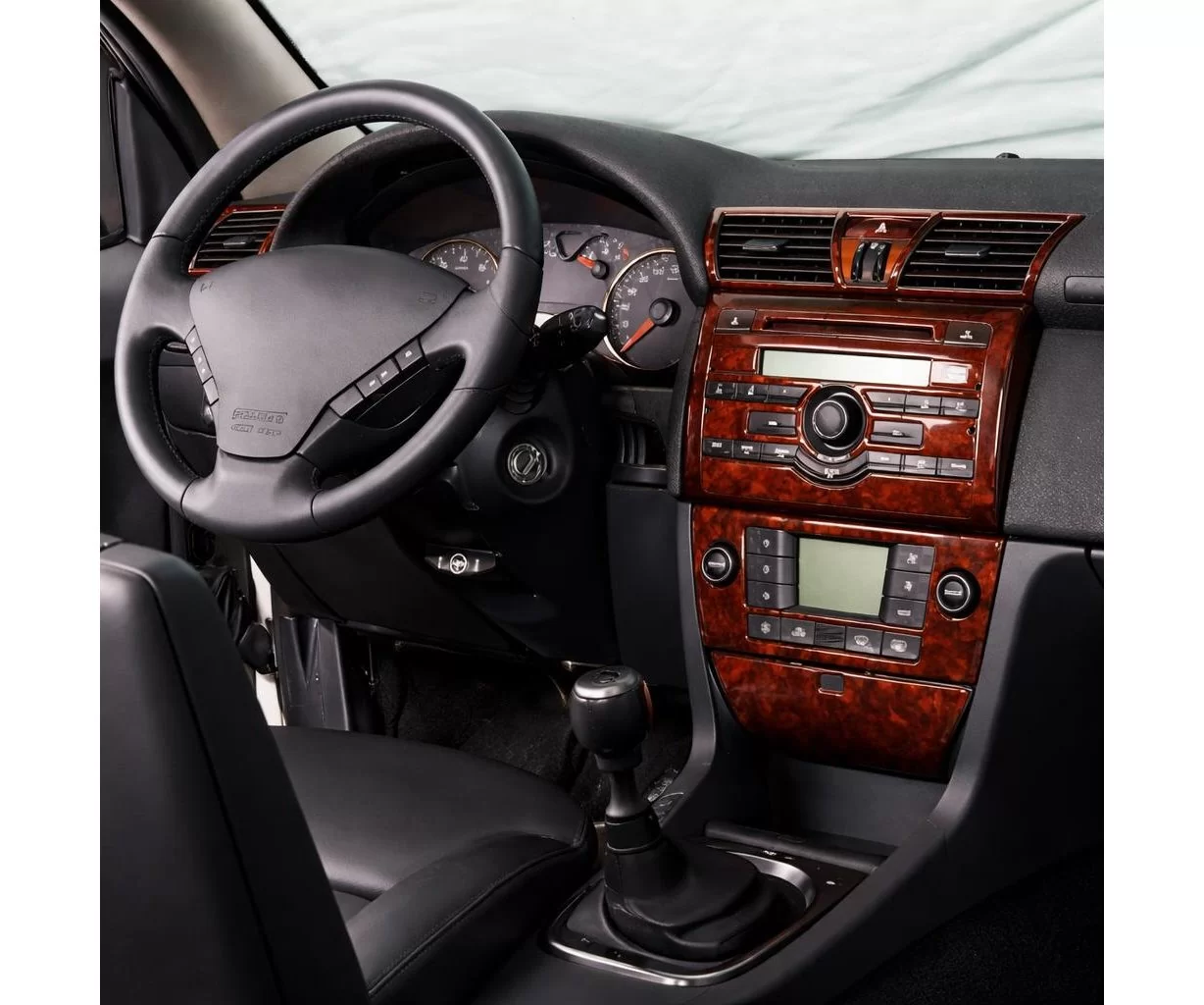 Fiat Stilo 03.2003 Mascherine sagomate per rivestimento cruscotti 13-Decori Fiat Stilo 03.2003 Mascherine sagomate per rivestimento cruscotti 13-Decori