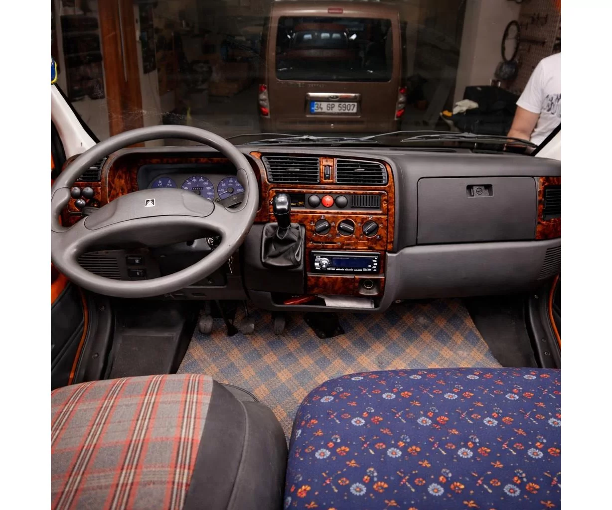 Fiat Ducato 03.94-02.02 Mascherine sagomate per rivestimento cruscotti 32-Decori