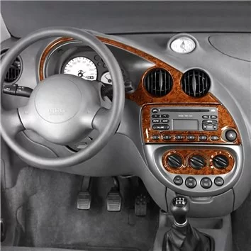 Ford Ka 10.96-02.02 Mascherine sagomate per rivestimento cruscotti 5-Decori