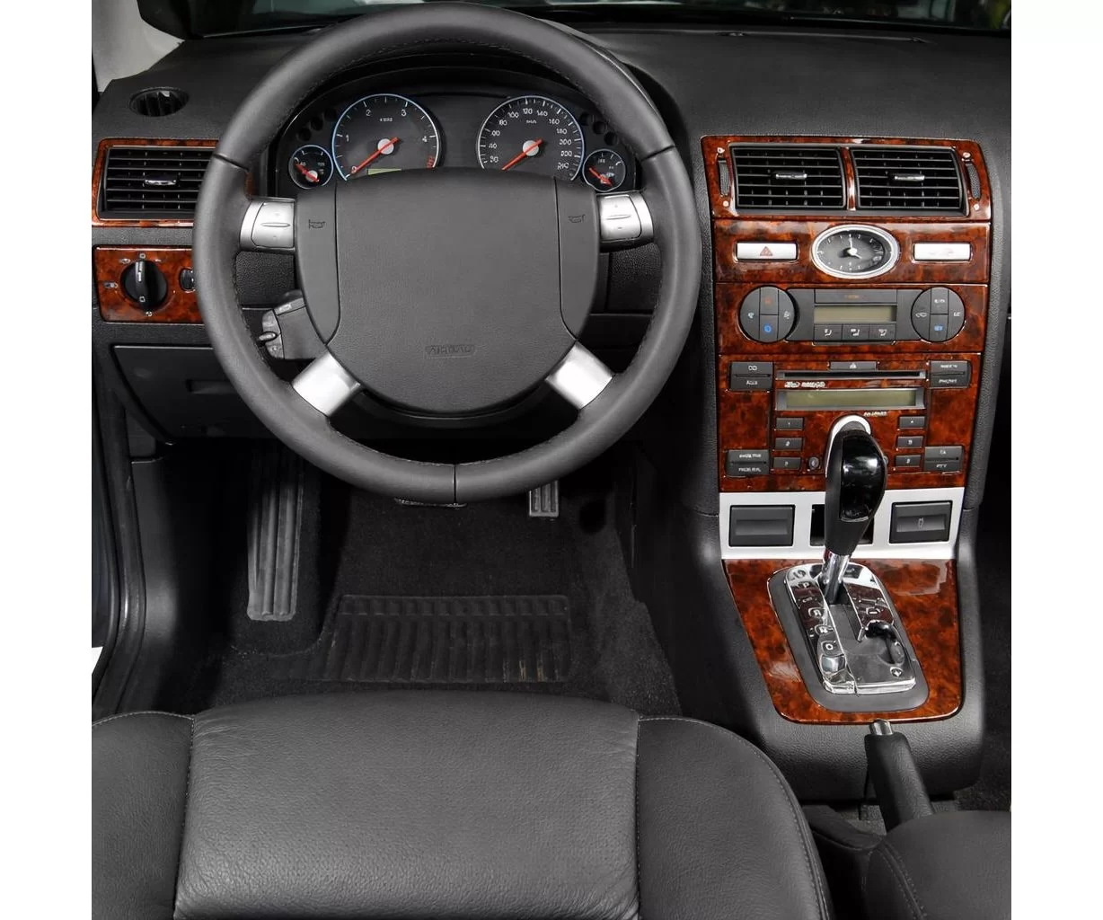 Ford Mondeo 06.03-06.06 Mascherine sagomate per rivestimento cruscotti 13-Decori