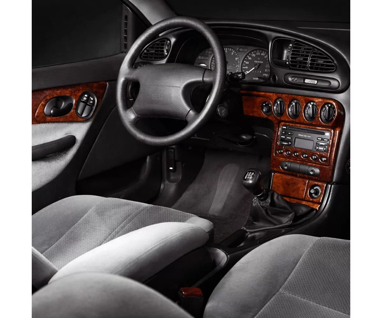 Ford Mondeo 10.96-09.00 Mascherine sagomate per rivestimento cruscotti 18-Decori