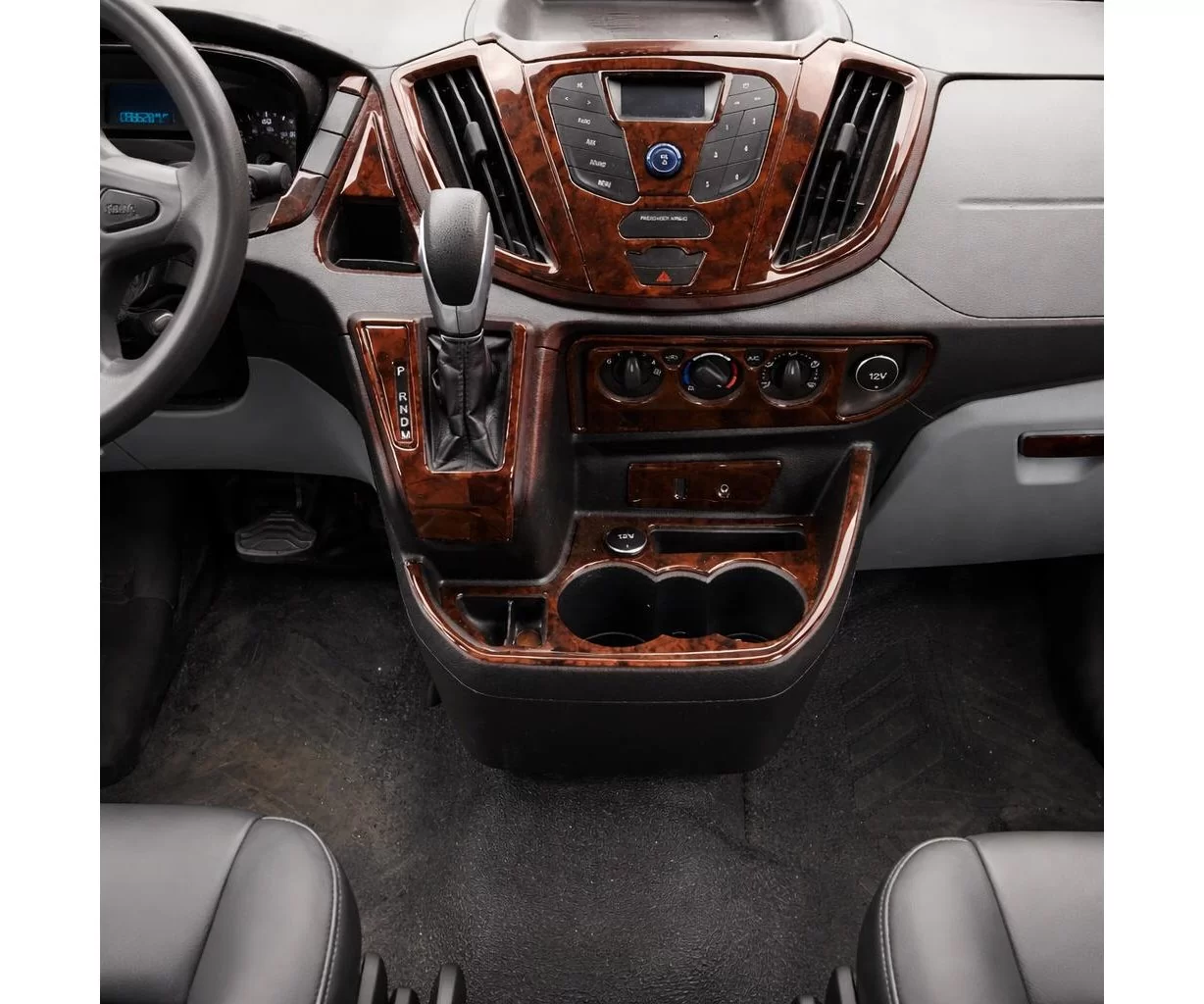 Ford Transit Dlux 01.2014 Mascherine sagomate per rivestimento cruscotti 20-Decori