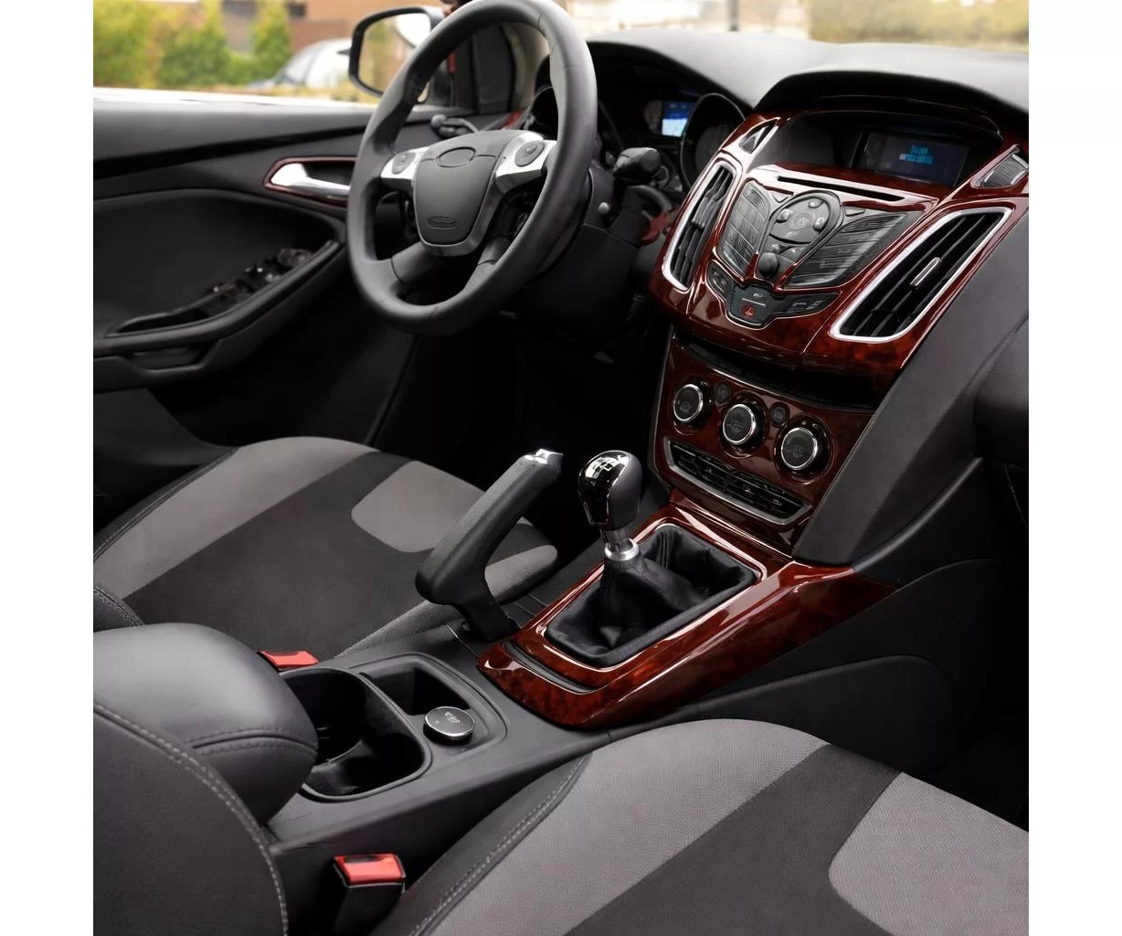 Ford Focus 2012-UP Full Set, 4 Audio speakers, Aircondition, Automatic Gearbox, Not Fits with Radio SONY Cruscotto BD Rivestimen