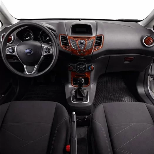 Ford Fiesta 10.2010 Mascherine sagomate per rivestimento cruscotti 22-Decori Ford Fiesta 10.2010 Mascherine sagomate per rivestimento cruscotti 22-Decori