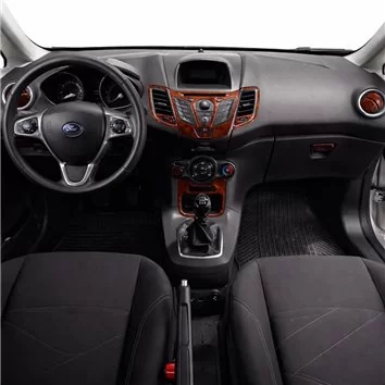 Ford Fiesta 2010-2017 Mascherine sagomate per rivestimento cruscotti 20-Decori