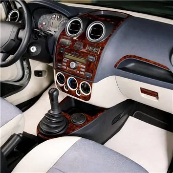 Ford Fiesta 09.05-09.10 Mascherine sagomate per rivestimento cruscotti 10-Decori