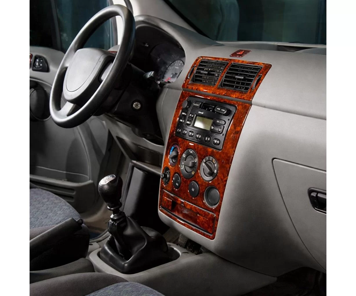 Ford Connect GLX 06.02-09.06 Mascherine sagomate per rivestimento cruscotti 21-Decori Ford Connect GLX 06.02-09.06 Mascherine sagomate per rivestimento cruscotti 21-Decori