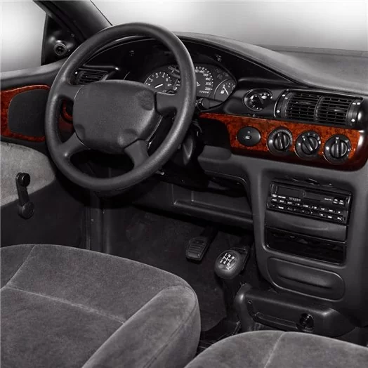 Ford Escord 02.95-02.00 Mascherine sagomate per rivestimento cruscotti 12-Decori